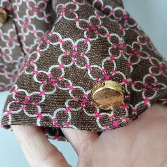 Lilly Pulitzer women's 0 #66197 Valeria Smores Blazer Jacket Office Wear - Picture 4 of 9